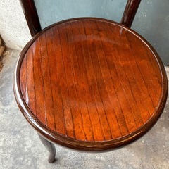 古い 曲木 木製 チェア 椅子 古家具の画像