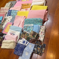 幼児の布おもちゃ用　材料の画像