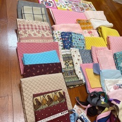 幼児の布おもちゃ用　材料の画像