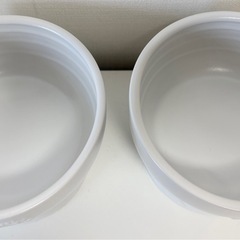 【2個セット】　猫壱　多治見焼　ウォーターボウル　の画像