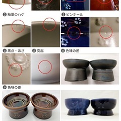 【2個セット】　猫壱　多治見焼　ウォーターボウル　の画像