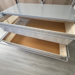 ※お譲りします※ 無印良品スチールユニットシェルフの画像