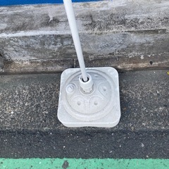 店舗用のぼり立て台の画像