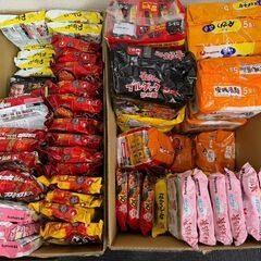 韓国食品（ソフトドリンク及びラーメン）在庫整理値段（発注書あり）の画像