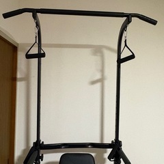 美品セット 筋トレ 器具 懸垂機  ダンベル  ベンチ の画像