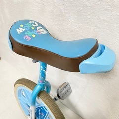 ブリヂストン　一輪車　スケアクロウ　ブルー　18インチの画像