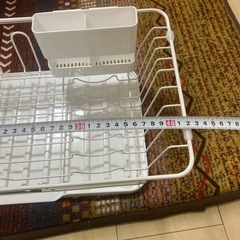 水切りラック /未使用/ニトリの画像