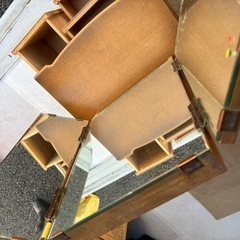 三面鏡　古いです　無料の画像