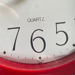 美品、ジェコー時計製（日本製）
掛け時計を無料でお譲りします。の画像