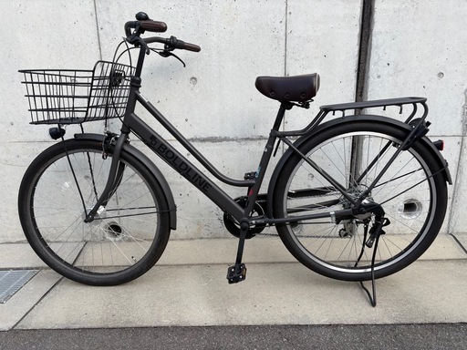 【美品】　あさひ　自転車　ボールドライン　27.5インチ マットブラック