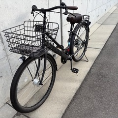【美品】　あさひ　自転車　ボールドライン　27.5インチ マットブラックの画像