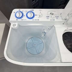 未使用　2槽式洗濯機 AQUA 2024年 5Kの画像