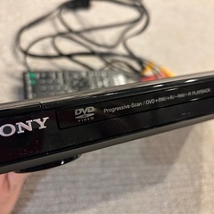 SONY DVDプレーヤーの画像