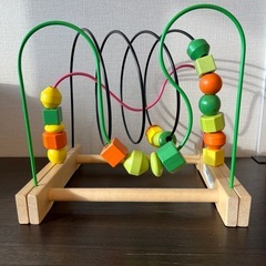 IKEA 木製ビーズ迷路の画像