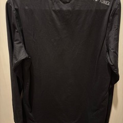 ヨネックス長袖Ｔシャツ黒の画像