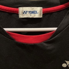 ヨネックス長袖Ｔシャツ黒の画像