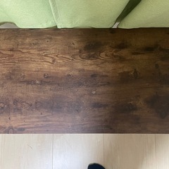 ローテーブル　【ウォールナット木目調】の画像