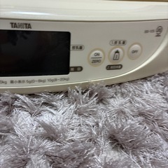 タニタ　ベビー体重計　のめたnometaの画像