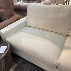 3人掛けソファ　本革の画像