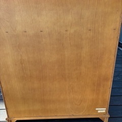 【決まりました】木製チェストの画像