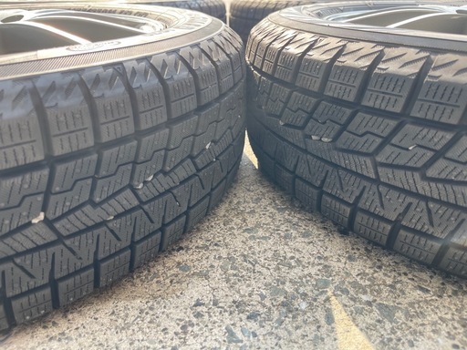 売れました】155/65R14 ヨコハマ スタッドレスホイールセット 21年製バリ溝