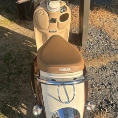 かわいいブラウン♡ヤマハ2023年式ビーノ 実働原付　値下げ交渉可能の画像