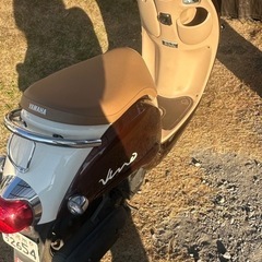 かわいいブラウン♡ヤマハ2023年式ビーノ 実働原付　値下げ交渉可能の画像