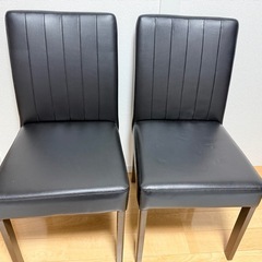 ダイニングテーブルの椅子 4脚の画像