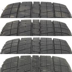 スタッドレスタイヤ 24年製バリ山 NANKANG ICE ACTIVA AW-1 215/60R16 95Q アルミホイール付の画像