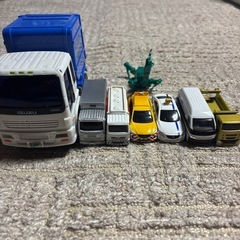 トミカ働く車&ゴミ収集車セットの画像