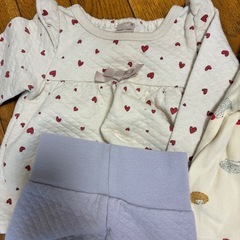 寝巻き　80サイズ3セットの画像