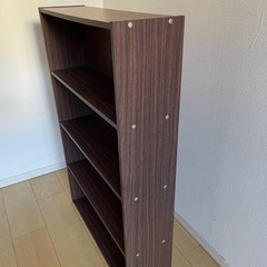 ニトリで購入した本棚の画像