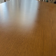 こたつテーブル（長方形／木目調・ブラウン）の画像