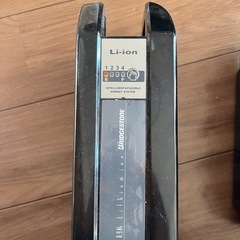 アンジェリーノ　バッテリー3本&充電器（ブリヂストン電動自転車）の画像