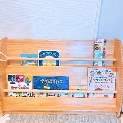 ※急募※ 絵本　棚　おもちゃ　オシャレ　子供　ベビーの画像