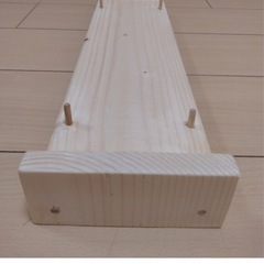 木製2way(両面使用)ネコ用爪とぎの画像