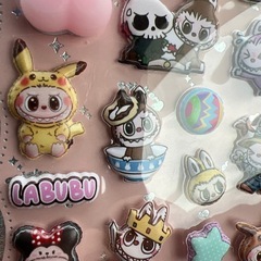 ラブブお尻シールの画像