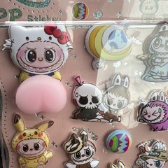 ラブブお尻シールの画像