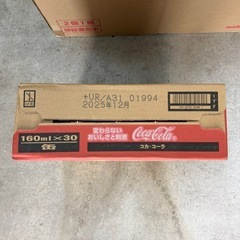 コカ・コーラ　160ml×30本　　缶ジュースの画像