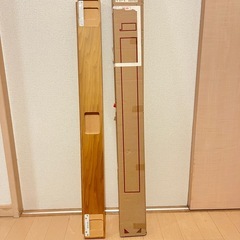 【新品箱入り】無印良品 MUJI 壁に付けられる家具 長押 オーク材 幅88cm の画像