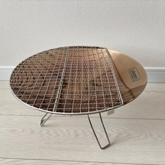 コールマン、ファイヤーディスクソロ(直径30cm)、ステンレス3段パイプフレーム(五徳30cm用)の画像