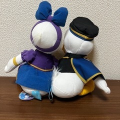 ディズニー　ドナルド　デイジー　ぬいぐるみの画像