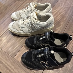 ニューバランス親子セットでの画像