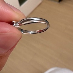 プラチナ900 ルビー指輪 リング プラチナリングの画像