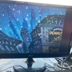 LG 液晶モニター　23インチ　地デジチューナー搭載　入力端子豊富の画像