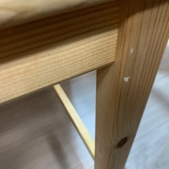 IKEAダイニングチェア二脚セットの画像