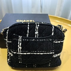 シャネル ノベルティ ショルダーバッグ ゴールドチェーンの画像