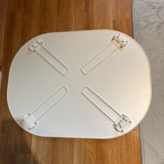 ラウンド折りたたみローテーブル
の画像