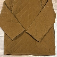 ブラウンキルティングジャケット Mサイズの画像