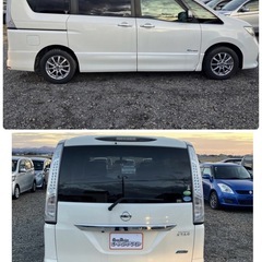 《自社ローン対応⭕️》［新潟県］【日産 セレナ 2.0 ハイウェイスター G S-HYBRID】現金販売から自社ローン幅広い購入方法で対応❗️審査通過率98%、ブラックOK、格安中古車販売店【オーシャンデザイン】✨両Pスラ✨の画像